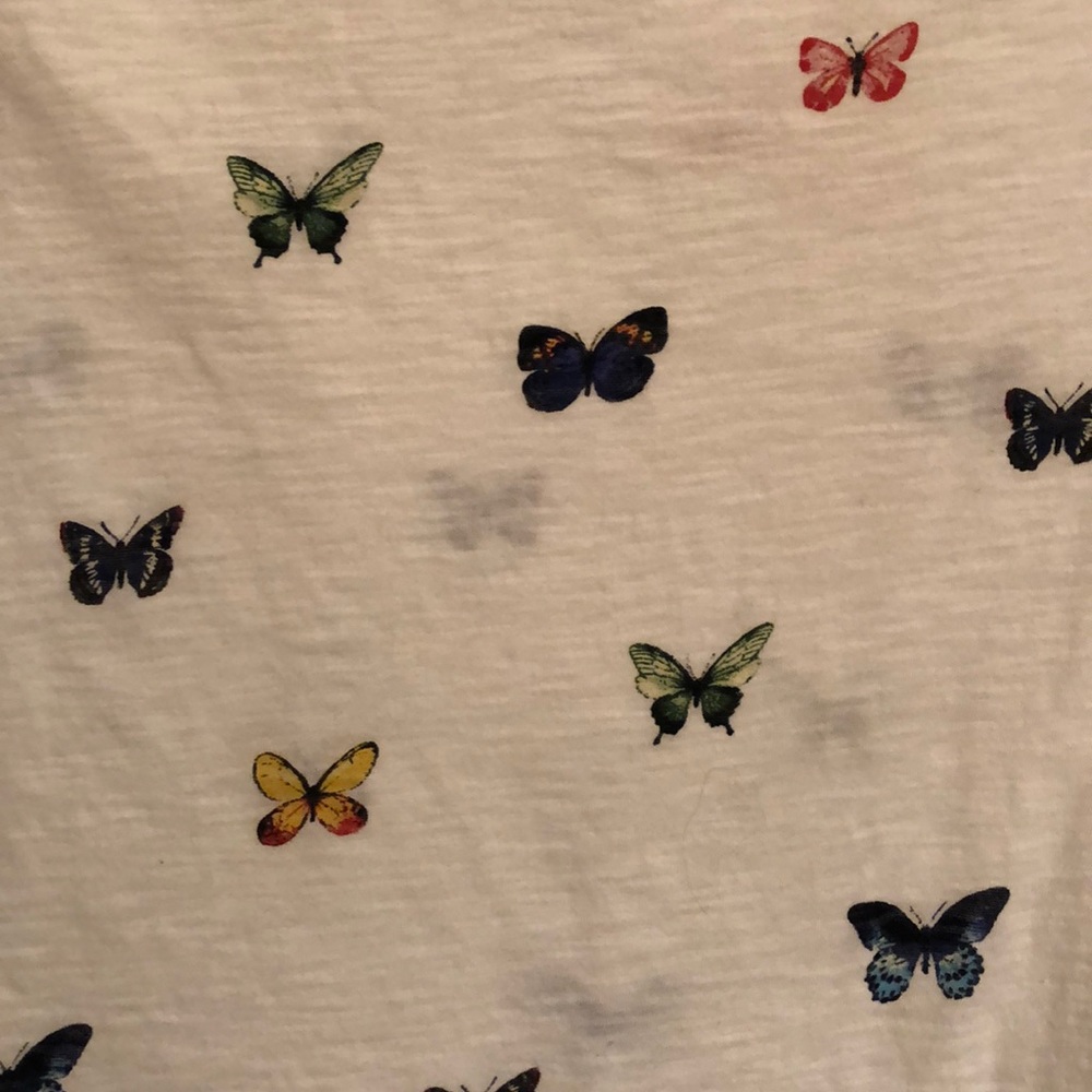 Butterfly Pattern Tee - Picture 3 of 4